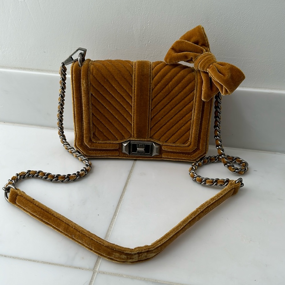 Rebecca Minkoff Velvet Shoulder Bag - Brand New